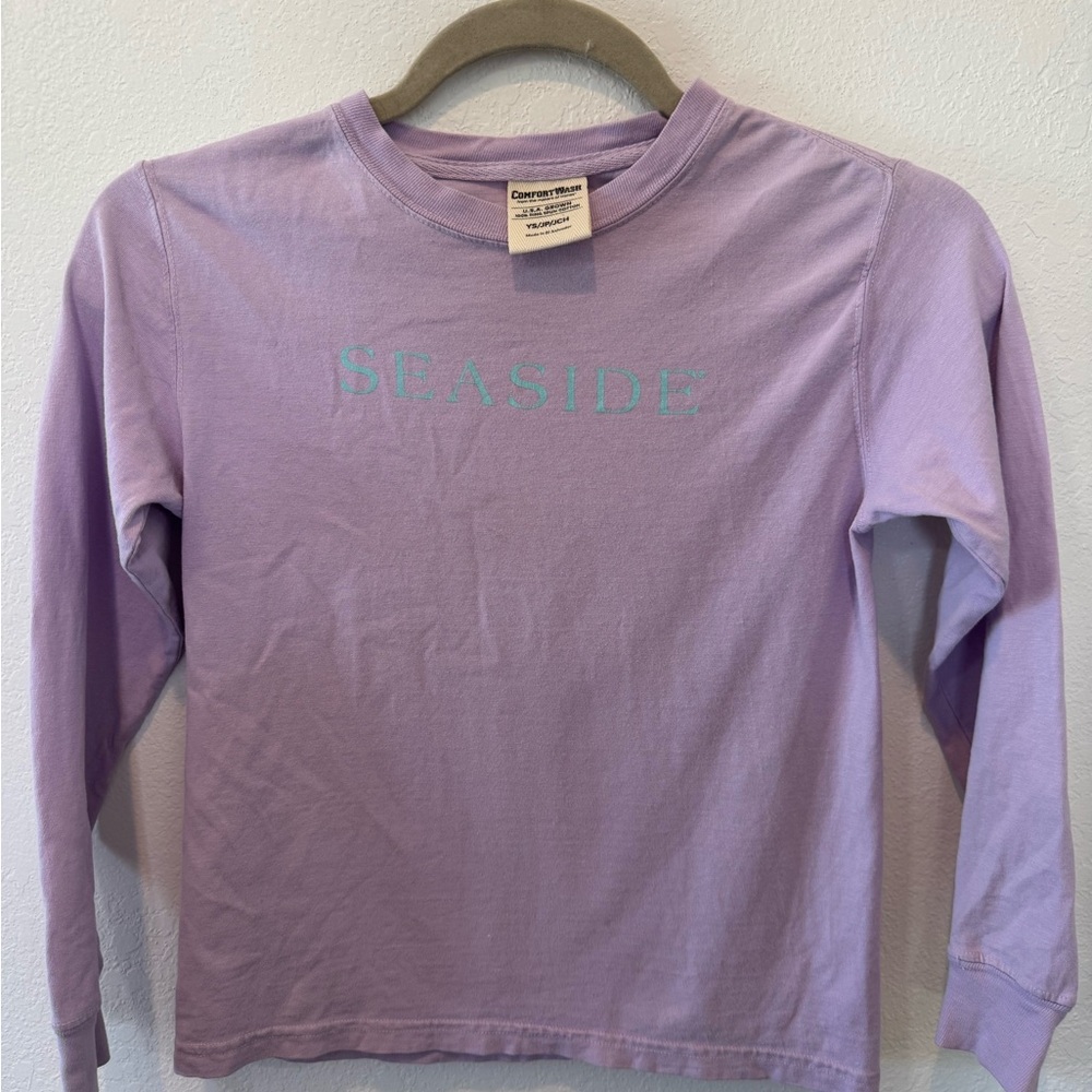 Seaside Style Kids Long-Sleeve Tee - Lavender -